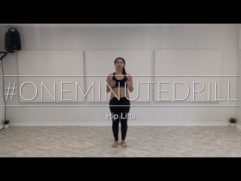 How To Belly Dance With Samantha Karim - One Minute Drill - Hip Lifts