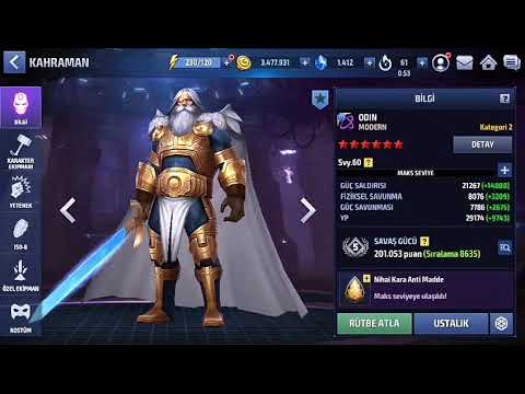 Marvel future fight - Extreme mode Alliance battle / Odin 156
