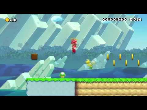 SMM Mods: (BG inspired by NSMBU) Zoomed In Acorn Plains BG