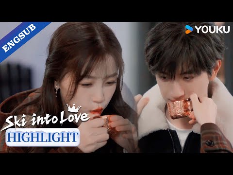 What's wrong with my heart? Why does everything she do seem so cute? 🤩✨|  | Ski into Love | YOUKU