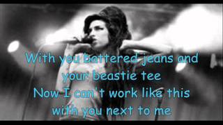 You sent me flying - Amy Winehouse (w/Lyrics)
