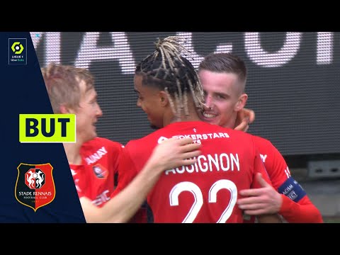 But Benjamin BOURIGEAUD (43' - SRFC) STADE RENNAIS FC - FC GIRONDINS DE BORDEAUX (6-0) 21/22