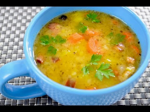 Pea soup - How to make it - [Tasty Dishes]