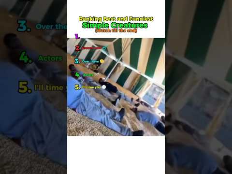 Funniest Simple Creatures 🤣#shorts #viral #funny #memes