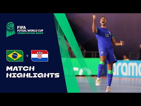 HIGHLIGHTS: Brazil v Croatia | FIFA Futsal World Cup Uzbekistan 2024
