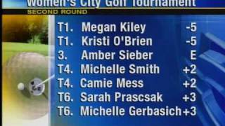 preview picture of video 'Women's City Golf Tourney 2nd Round'