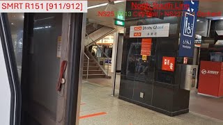 SMRT R151 [911/912]: City Hall to Orchard