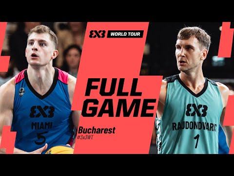 Miami 🇺🇸 vs Raudondvaris Hoptrans 🇱🇹 | Full Quarter-Finals Game | FIBA 3x3 World Tour Bucharest 2025