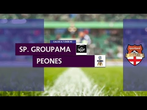 SPORTING GROUPAMA vs PEONES - Campionato C7 Over 45