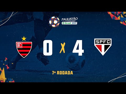 Oeste 0 x 4 São Paulo- 7ª rodada do Paulistão Sicredi 2020