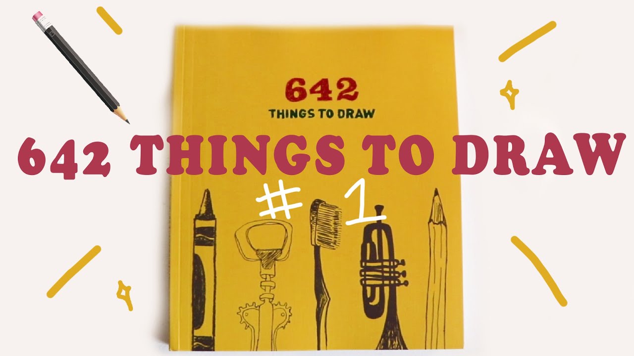 642 THINGS TO DRAW BOOK! // EPISODE #1 // EmilyArts