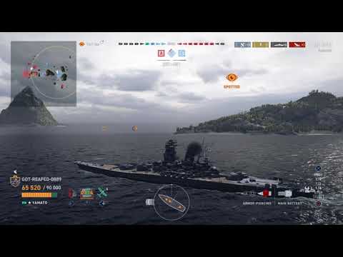 World of Warships: Legends - Yamato : The Intensity! 2V6, New Damage Record