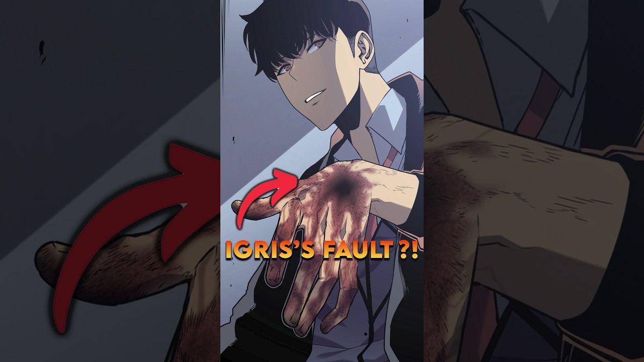 Was Igris Really the Reason Behind Jinwoo's Scar?#sololeveling #shorts