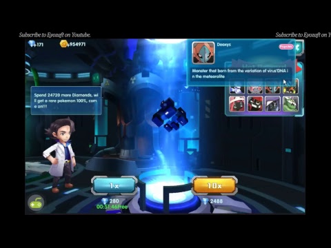 How to get Gems and Advanced Myst Ticket as VIP 0 Pokeland Legends/Monster Manual