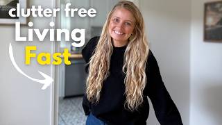 How I Made My Living Room Clutter-Free Fast!