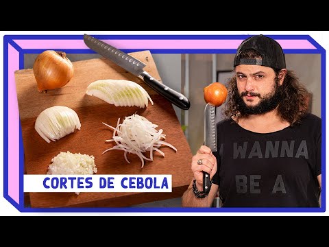 COMO CORTAR CEBOLA | Cozinha Básica | Mohamad Hindi