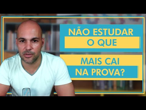 VOCÊ NÃO DEVE ESTUDAR O QUE MAIS CAI NA PROVA DE CONCURSO | Alessandro Marques - Coach