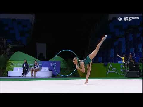 Aibota YERTAIKYZY (KAZ) - 26.200 --*Qualification*Hoop(Arco/Aro) -World Championship Rio 2025