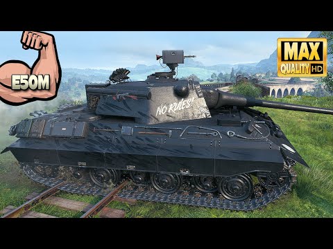 E 50 M: Action, thriller & funny commander - World of Tanks