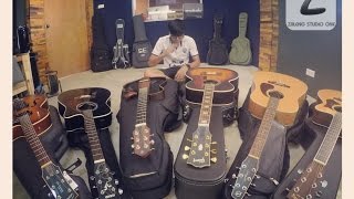 Video thumbnail for reviewguitarโปร่ง / martin omcpa3 / seagull s6 / silent slg200s / yamaha fx370c / godin 5th by ZALENG STUDIO ONE