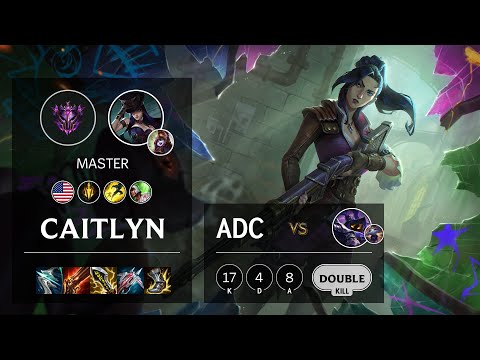 Caitlyn ADC vs Veigar - NA Master Patch 11.23