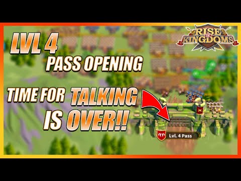 LVL 4 Pass Opening Heroic Anthem - No more talking time to FIGHT!! Rise of Kingdoms