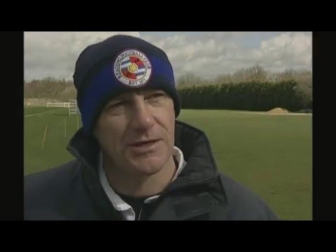 Reading FC back training after 2006 promotion