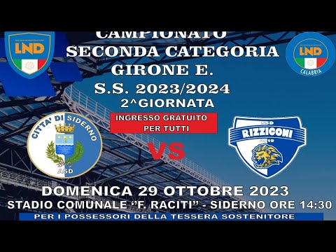 Città di Siderno - Rizziconi 3-0 Marcatori: 42'pt, 9' st A. Pasqualino, 42' st Barranca.
