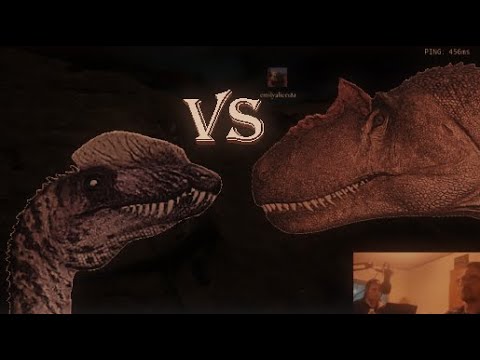 Dilo Family vs. Allo- The Isle Gameplay