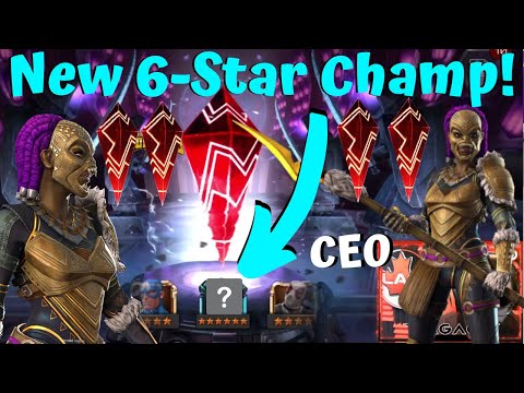Jabari Panther Cav Crystals! New 6-Star Champ! CEO! Better Drop Rates! - Marvel Contest of Champions