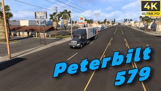 Peterbilt 579 Truck - Driving on the roads of American Truck Stimulator (ATS) #atsgaming #ats