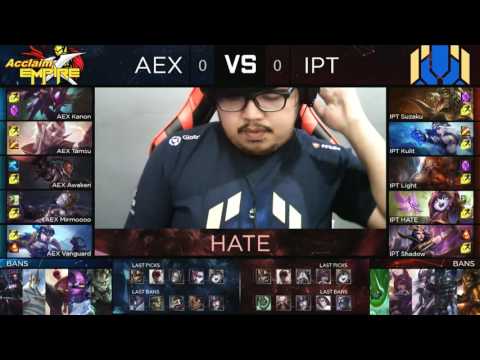 Pro Gaming Series 2017 Summer Split Week 2 Day 1 - AEX vs IPT