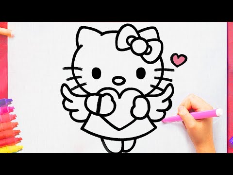 COMMENT DESSINER HELLO KITTY