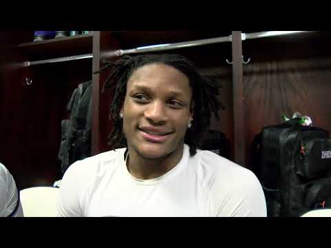 Kansas State Basketball | Tykei Greene Postgame Interview | K-State 75, Kentucky 69