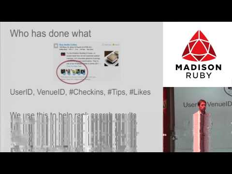 Madison Ruby 2012 - Integrating Hadoop Batch Data Processing into your App