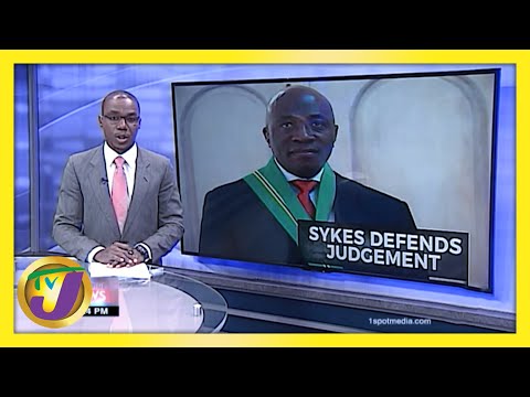 Jamaica's Chief Justice Bryan Sykes Defend Judgement TVJ News February 24 2021