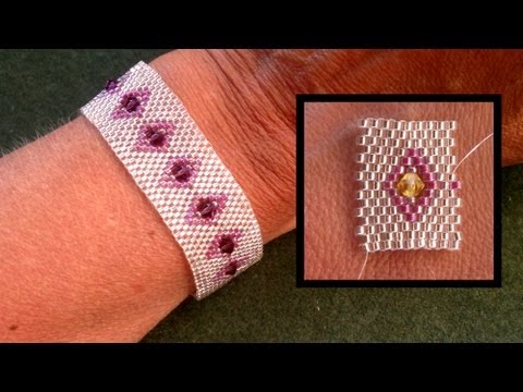 Stitch nr 5: Odd peyote "the easy way" bracelet  beading tutorial