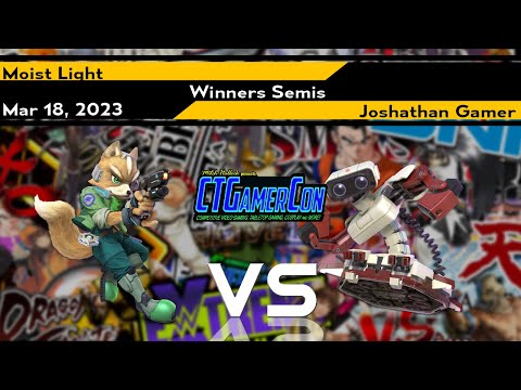 CT Gamercon 6 Winners Semis - Light (Fox) vs Joshathan Gamer (ROB) - SSBU Ultimate Tournament