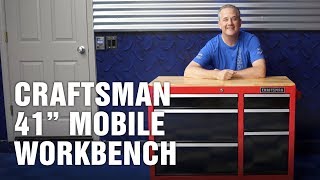 CRAFTSMAN 41″ Wide 6-Drawer Mobile Workbench