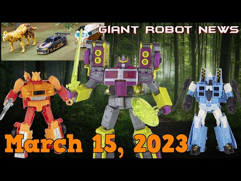 Rise of the Beasts Sets REVEALED & TOXITRON!!! | Giant Robot News, March 15, 2023