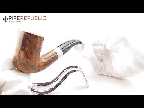 Peterson Sherlock Holmes Pfeifen Rathbone Braun Einzelstück 9mm FLT Smooth