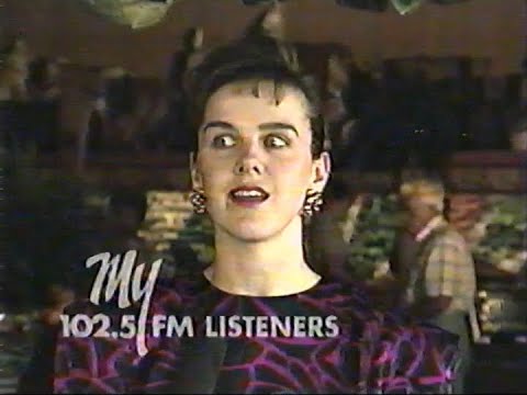 My 102.5 commercial 1987