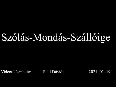 Szólás-mondás-szállóige