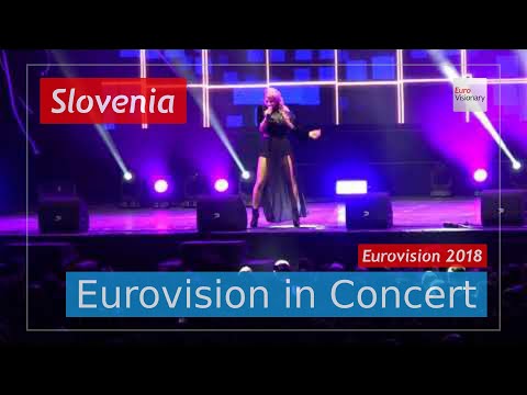 Slovenia Eurovision 2018 Live: Lea Sirk - Hvala, ne! - Eurovision in Concert
