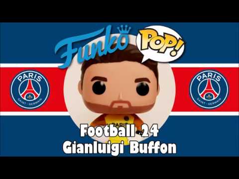 Paris Saint-Germain football team Gianluigi Buffon Funko Pop unboxing (Football 24)