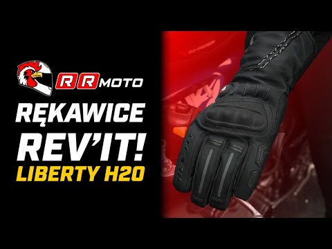 REVIT LIBERTY H2O _ podgrzewane rękawice motocyklowe z Thermotronic | Zima, deszcz, turystyka