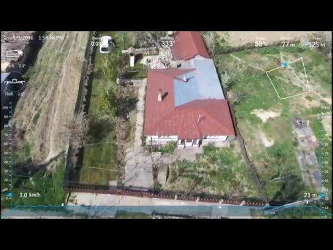 Vadeni, Braila - filmare aeriana din drona Parrot Bebop