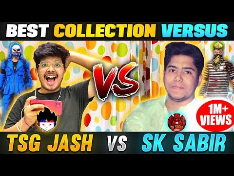 TSG Jash Vs Sk Sabir 🔥Bundles Collection Versus😱| 10 Lakh ₹ Richest & Oldest Account in free fire