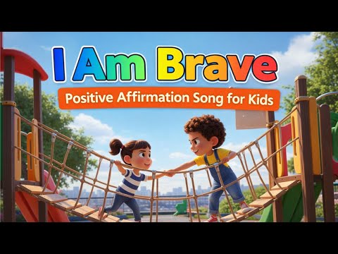 I Am Brave 💪 | Positive Affirmation Song for Kids | Malu TV