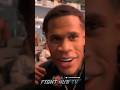Devin Haney IMMEDIATELY after HEATED weigh in vs Regis Prograis!